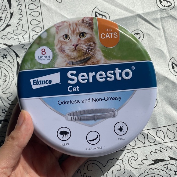 Seresto Cat Flea & Tick Collar, 8-Month Protection - Picture 1 of 14